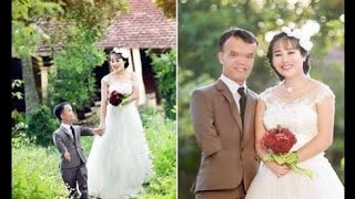 Chú rể lùn và cô dâu xinh đẹp tại Thanh Hoá [Giải trí tổng hợp]