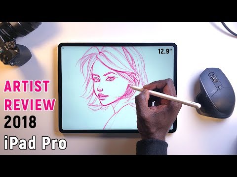 iPAD PRO 2018 - ARTISTS REVIEW  amp  SPEEDPAINT