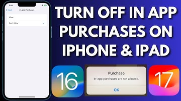 How To Turn Off In App Purchases On iPhone & iPad