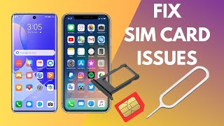 How to Fix ''No SIM card'' or ''Insert SIM'' errors in a Smartphone