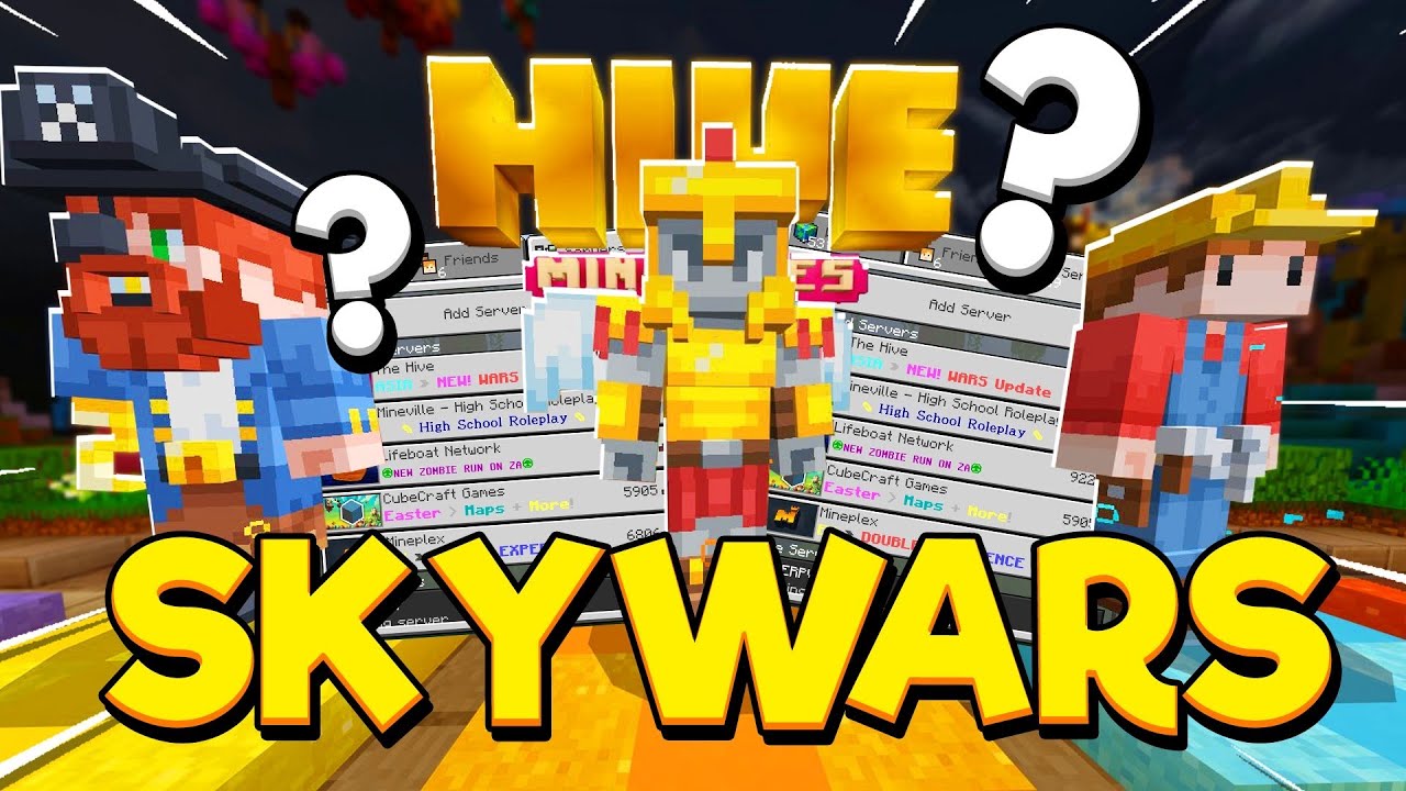 Hive Skywars Is Crazy! - Youtube