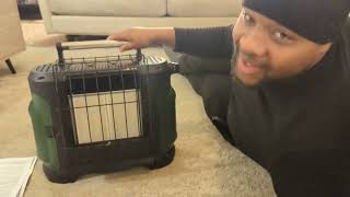 Dyna-Glo Grab N Go XL 18,000 BTU Propane Heater | Unboxing, Setup, Usage