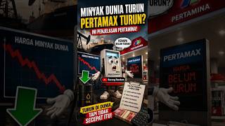 🔥 Minyak Dunia Turun, Pertamax Kapan? #viral #animasi #fyp #beritaterkini #berita #shorts #pertamax