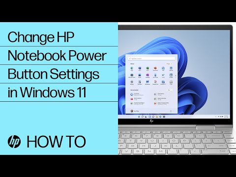How to Change the Function of the Power Button in Windows 11 | HP Notebooks | HP Support