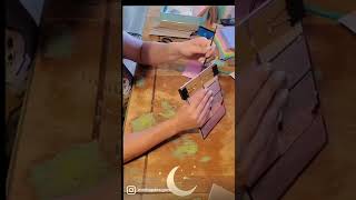 DIY tearaway planner notepad - 🎶 comastudio #diy #processvideo #crafting