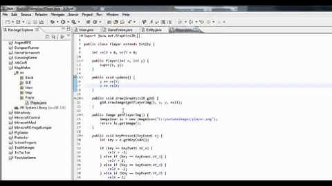 Java Game Tutorial - 3 - Adding Movement