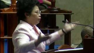 Miriam's Martial Law Speech - Joint Session of Congress of the Phils. (Part 1/2)