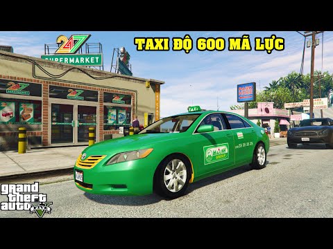 Video GTA 5 Làm Tài Xế Taxi Mai Linh Bằng Toyota Camry Độ... - youtube