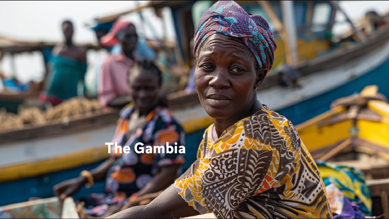 The Gambia Sanyang fishing village YouTube