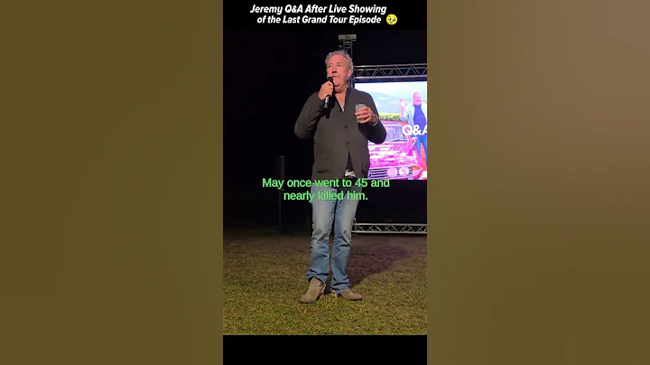 Jeremy Clarkson talks about Crash that nearly killed James May #thegrandtour #jeremyclarkson #shorts