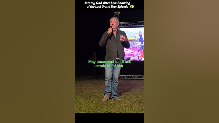 Jeremy Clarkson talks about Crash that nearly killed James May #thegrandtour #jeremyclarkson #shorts