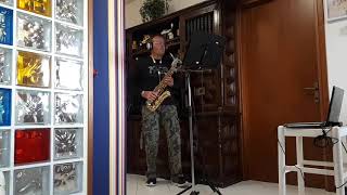 Video thumbnail of "Silver cha cha cha - sax alto - Autore Pierdominici - Ed. Montefeltro -Cover Rinosax"