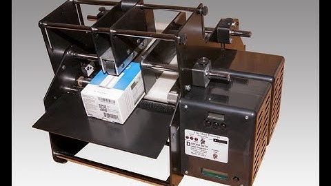 LabelOn Presents a Benchtop Flat Box Labeler