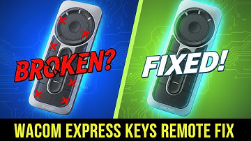 Wacom Express Keys Remote FIX - Dead Battery? Here