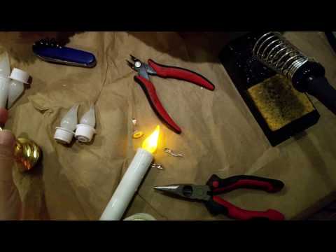 Easy LED Flicker Candle Modification
