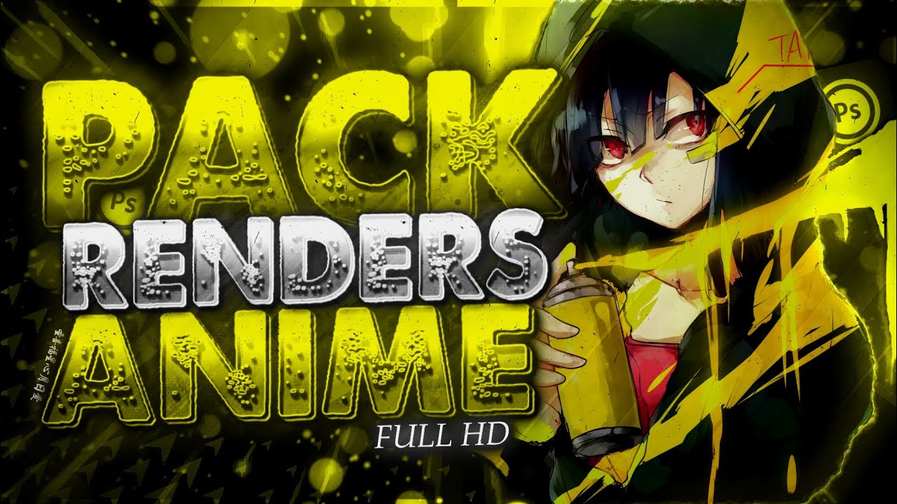 MELHOR PACK DE RENDER ANIME | +100 RENDERS FULL HD / PS TOUCH ANDROID 💛 ...