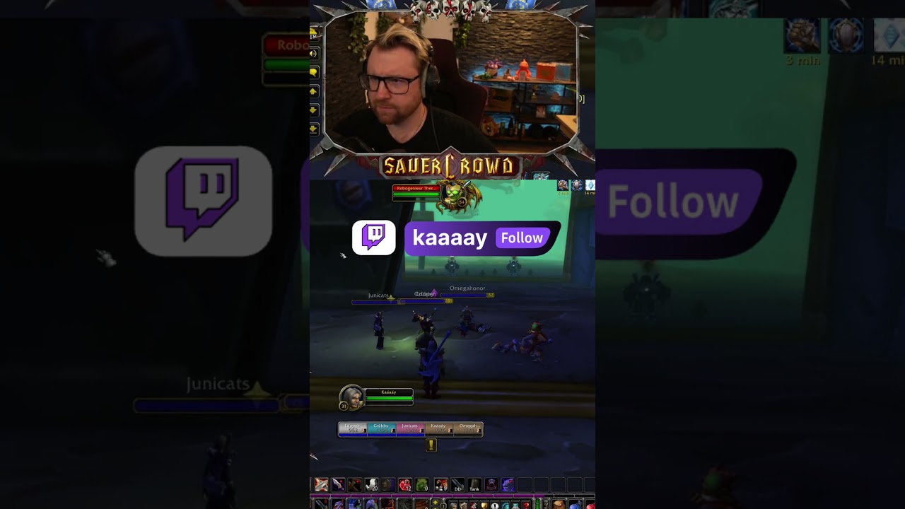Twitch: kaaaay #streamer #shorts #twitch #worldofwarcraft #sauercrowd #wow #wowclassic #gaming