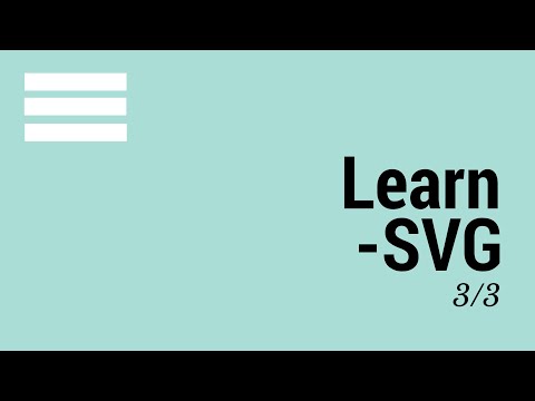 SVG animation from