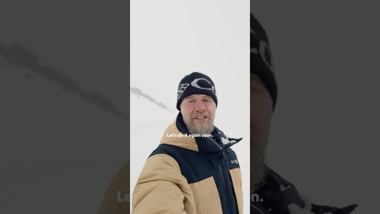 We lost sight of Luke after the snowplow.​