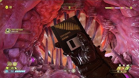 How To Get The Infinite Ammo Cheat Code - Doom Eternal Super Gore Nest Collectible Location