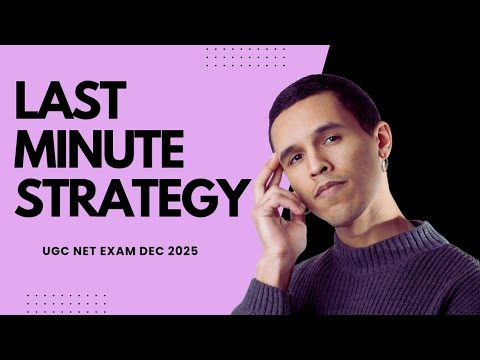 Last 15 Days Strategy for ugc net exam December 2025 by Hafiz Suhail ...