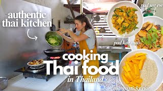 Cooking Thai Food in an Authentic Thai Kitchen! ( 3 vegan recipes! ) | what I eat in a day by Julia Ayers 19,973 views 4 months ago 16 minutes