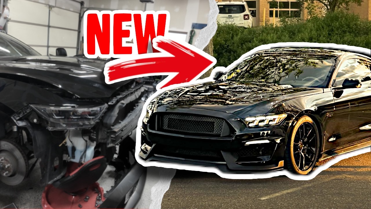 マスタングボディ　FAIL CREW I CRASHED my mustang.. then made it BETTER. - YouTube