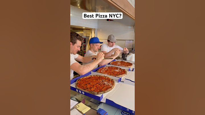 Is this the best new pizza in NYC?            📍Ceres #pizza #nyc #food