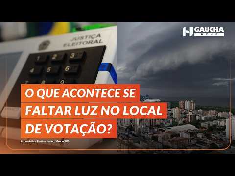 HIGH METEOROLOGICAL RISK: What the weather will be like in RS during the 1st round of elections |...