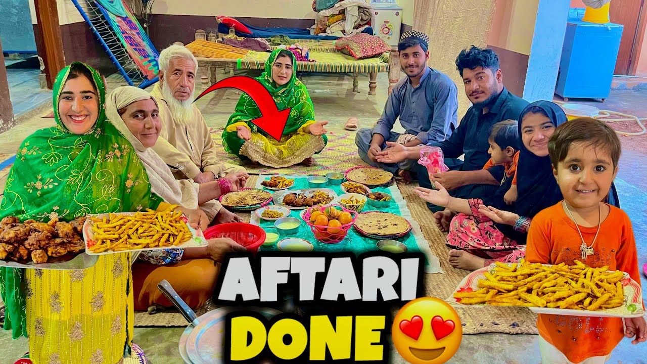 AJ SAHHID BHAI NAY DI BOUHT BARI IFTARI 🥰UK WALAY MAHMAN POUNCH GAY 🥰
