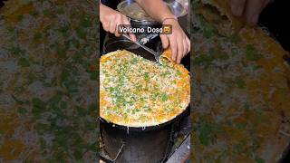 India’s First Cheese Volcano Dosa for Only $2.65 😻 | Indian Street Food #shorts