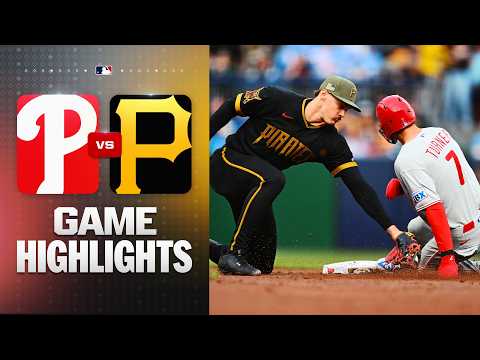 Phillies vs. Pirates Game Highlights (5/15/26) | MLB Highlights