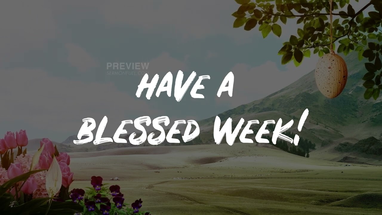 Spring Blessing (Motion Background)