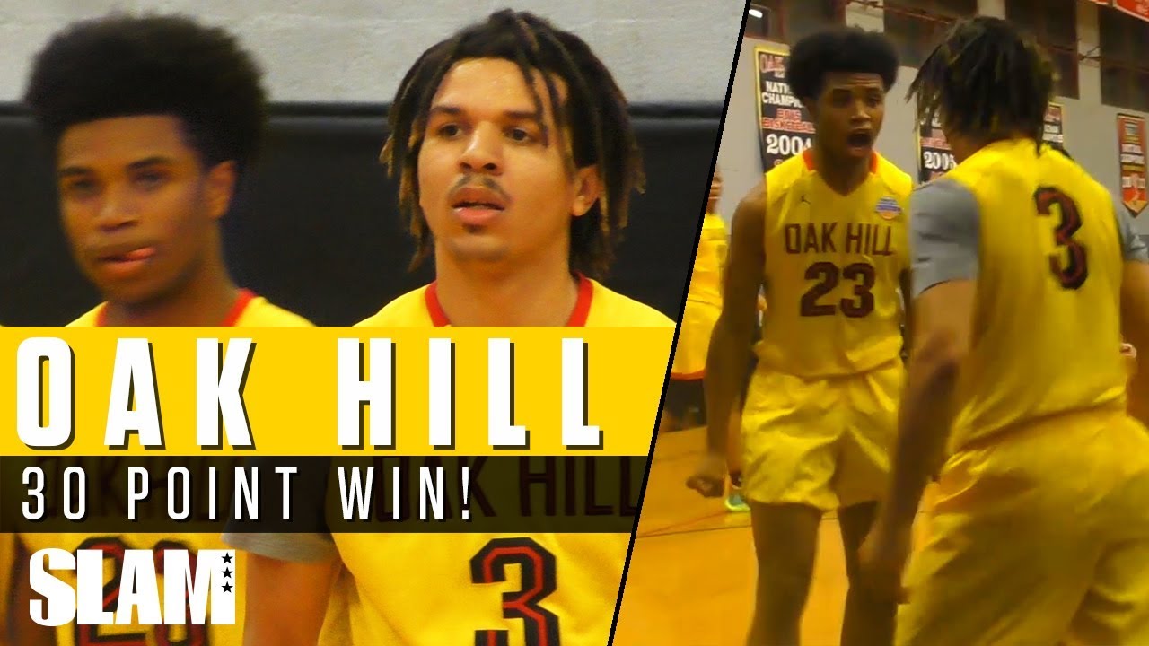 Cole Anthony & Oak Hill Academy win by 30 POINTS!? 👀