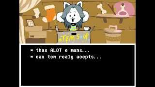 Undertale: Paying for Temmie's College