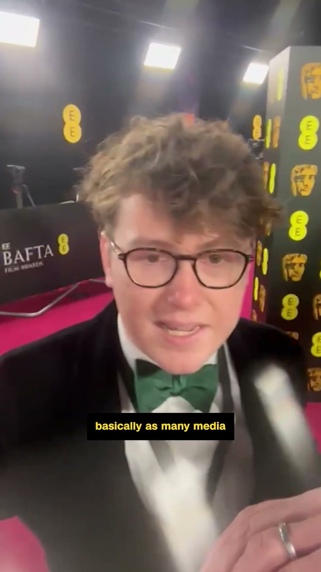 As BAFTAs begin, CNN goes behind the scenes of red carpet