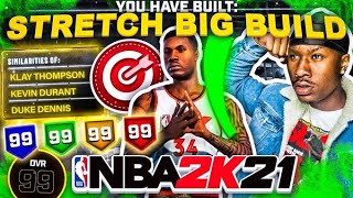 The Best Stretch Big Build On NBA 2K21! Duke Dennis Stretch Big RETURNS! Best Build NBA 2K21!
