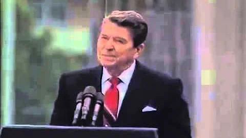 Ronald Reagan: "Mr. Gorbachev, Tear Down This Wall!"