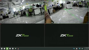 Part1 ZKTeco IP camera IVA smart functions:People C Counting