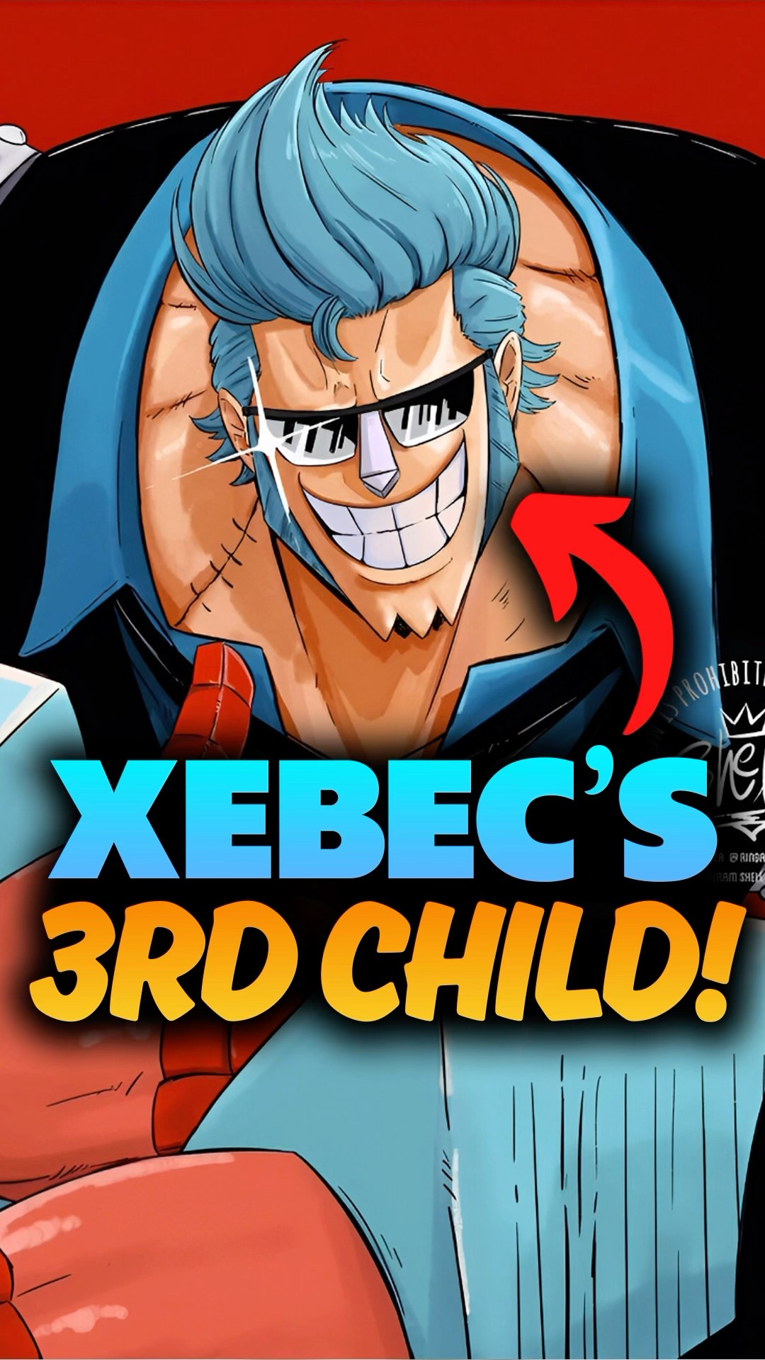Franky is Rocks D. Xebec's 3rd Son! One Piece Theory #onepiece