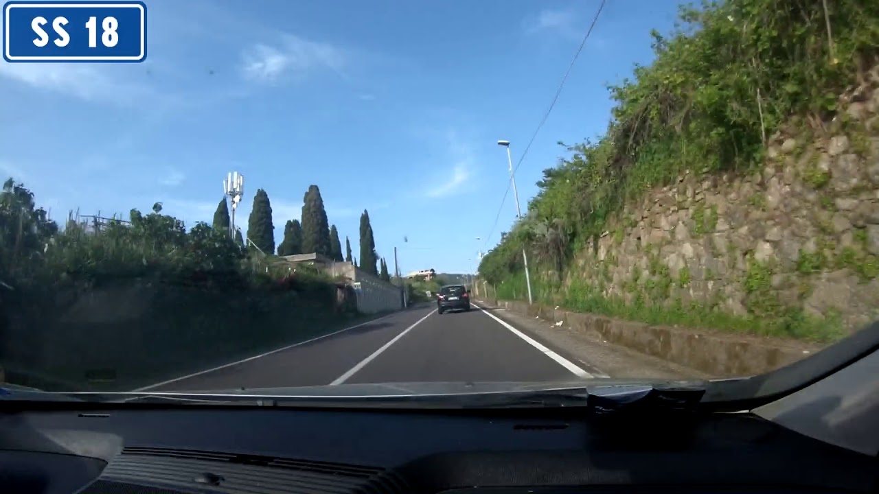 SS18 - da Bagnara Calabra allo svincolo A2 di Bagnara 01/05/2018