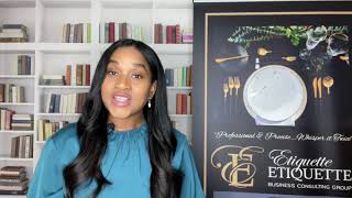 Three Basic Etiquette Rules For Young Ladies