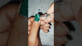 Doting nail art ideas easy to paint at home 🏠#nailart #nails #nailpaint #shorts #yt