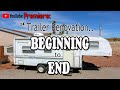 Our Trailer Renovation - Beginning to End! | Video PREMIERE