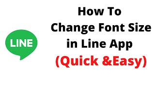 how to change font size in line app,how to increase font size in line app screenshot 4