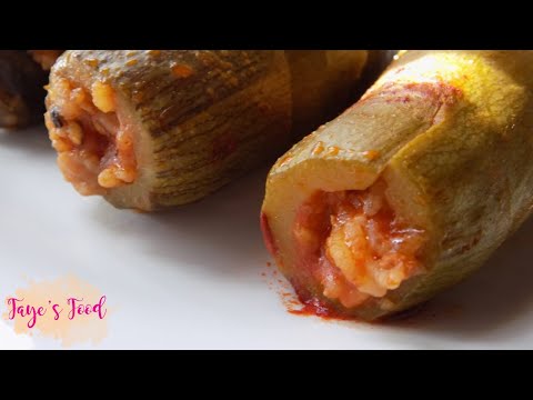 Kusa Stuffed Zucchini Warak Areesh Rolled Stuffed Grape Leaves