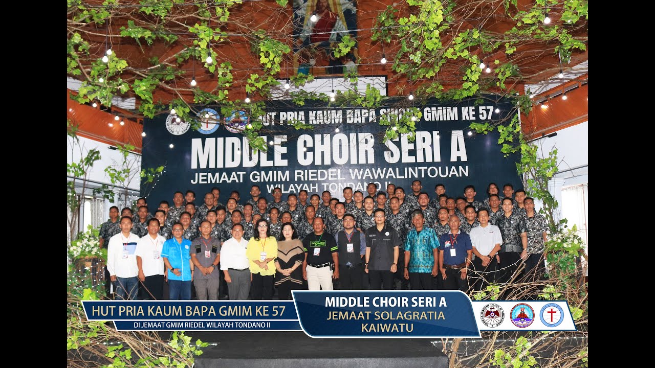 Solagratia Male Choir (SGMC) Hymne PKB GMIM & DIAMLAH