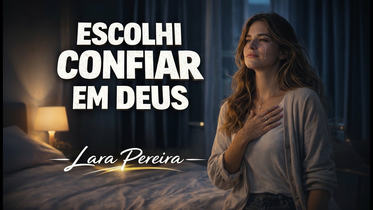 ESCOLHI CONFIAR EM DEUS 🙏 | Música Para Fortalecer a Fé em Momentos Difíceis - Lara Pereira