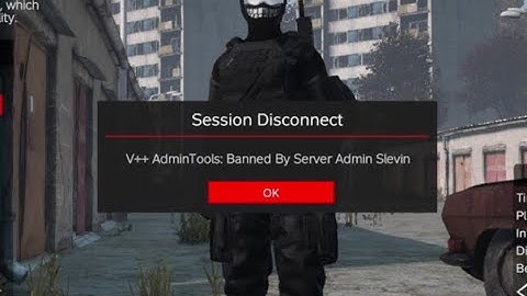 Goofing off in DayZ HOD server gone wrong. BANNED.
