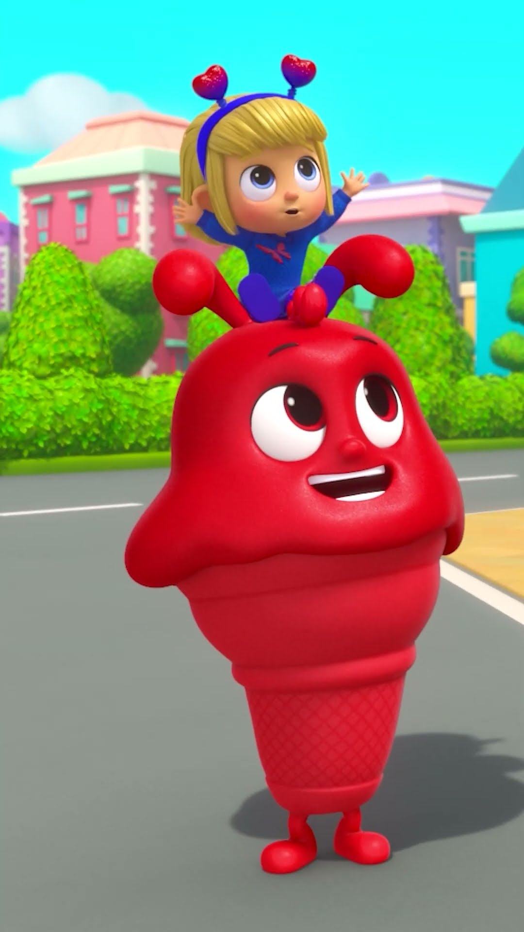 Rainbow Morphles Ice Cream Frenzy! ?? #morphle #cartoon #shorts